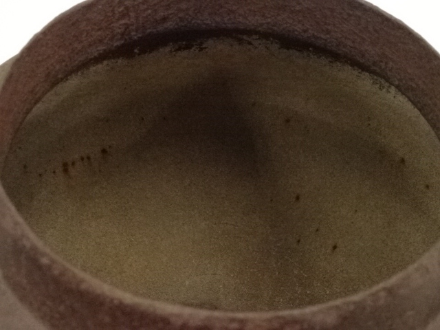 茶道具】天猫造 八景地紋甑口釜（共箱）☆送料込☆ kei20240404y 104.jpg